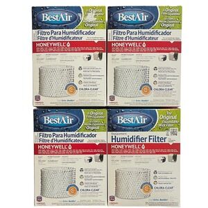 Lot of 4‎ Best Air Honeywell Humidifier Filter HW500